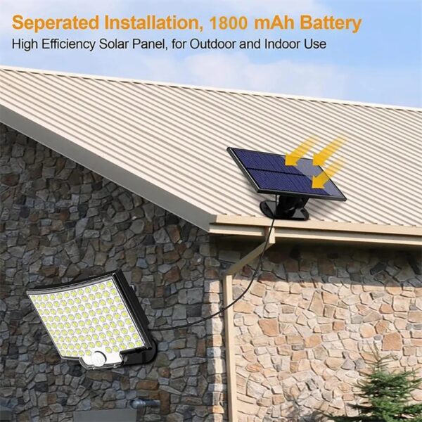 Garden Lamp 106led Solar Wall Lamp - Image 6